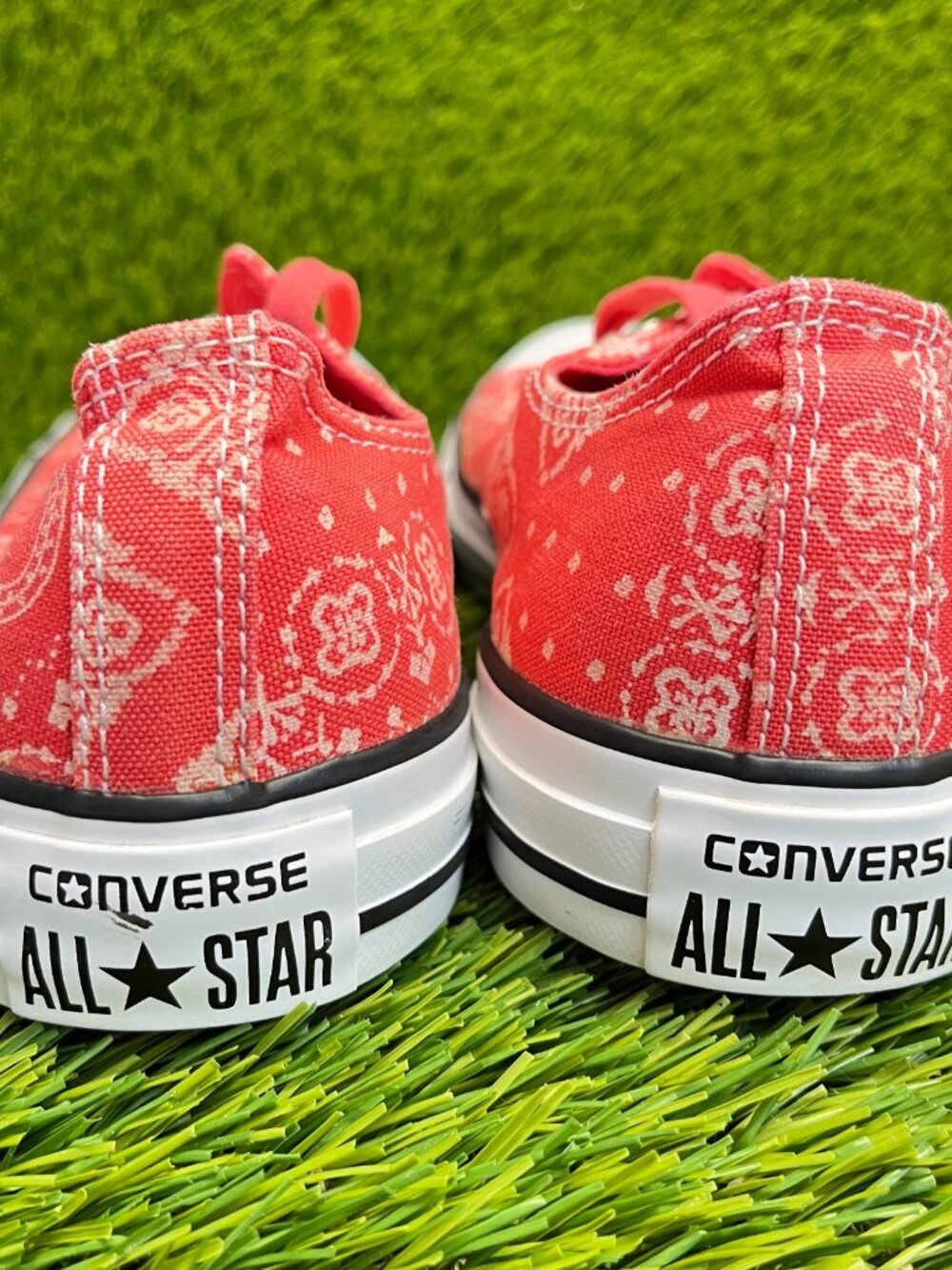 Converse Chuck Taylor All Star Bandan Womens Size 10 Athletic Shoes Sneakers - Picture 6 of 10